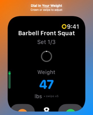 Dial In Your Weight